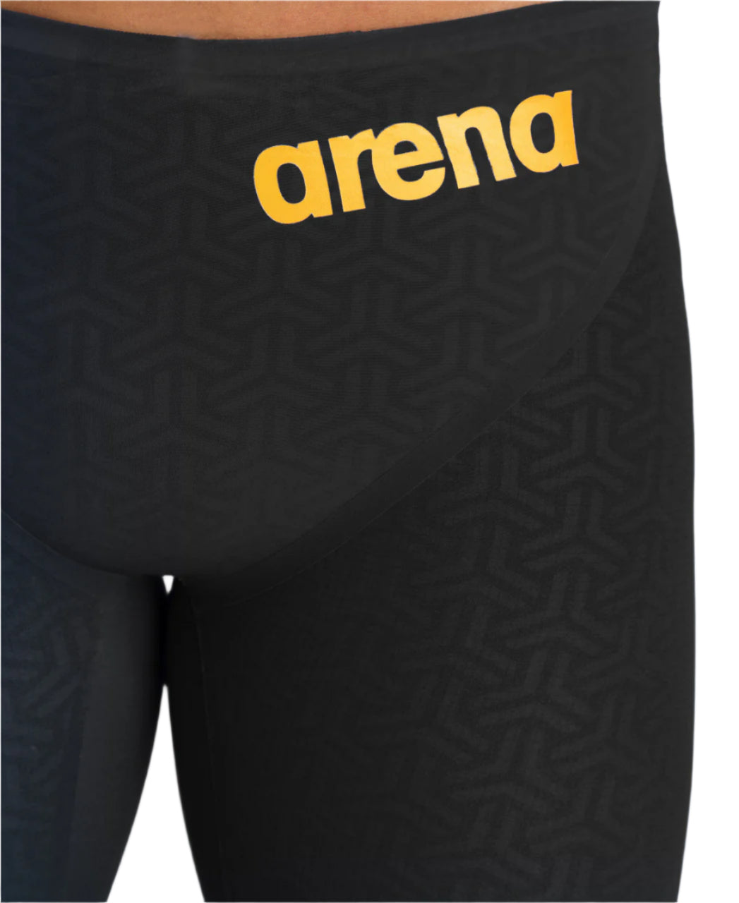 Arena Men's Powerskin Carbon Glide Jammer - Black/Gold