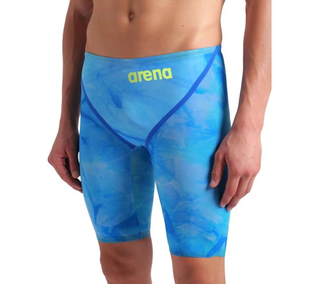 Arena Men's Powerskin Carbon Glide Jammer - Tie Dye (Blue)