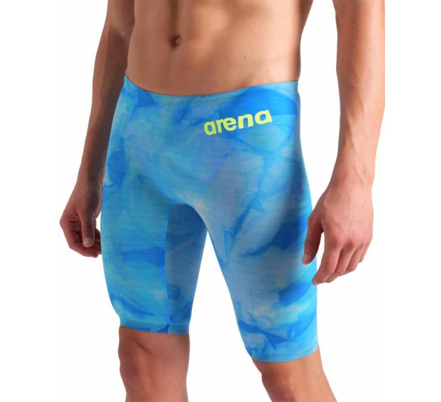 Arena Men's Powerskin Carbon Air2 Jammer - Tie Dye (Blue)