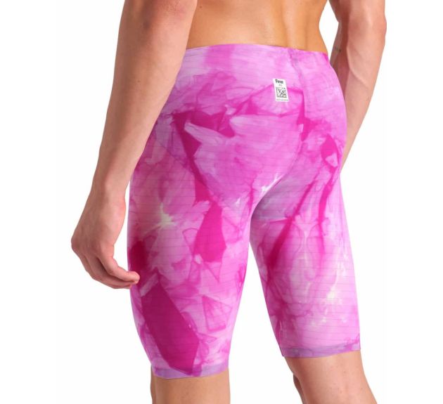 Arena Men's Powerskin Carbon Air2 Jammer - Tie Dye (Pink)