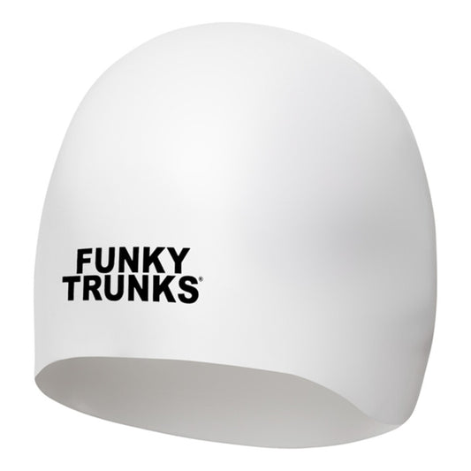 Funky Trunks Still White Domed Racing Hat