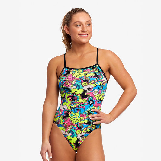 Funkita Women's Smash Mouth Single Strap One Piece