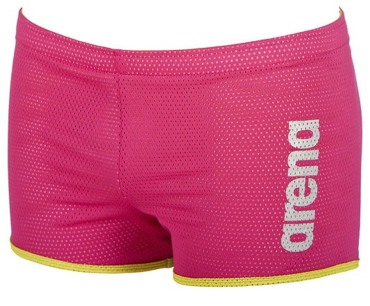 Arena Square Cut Drag Shorts - Pink