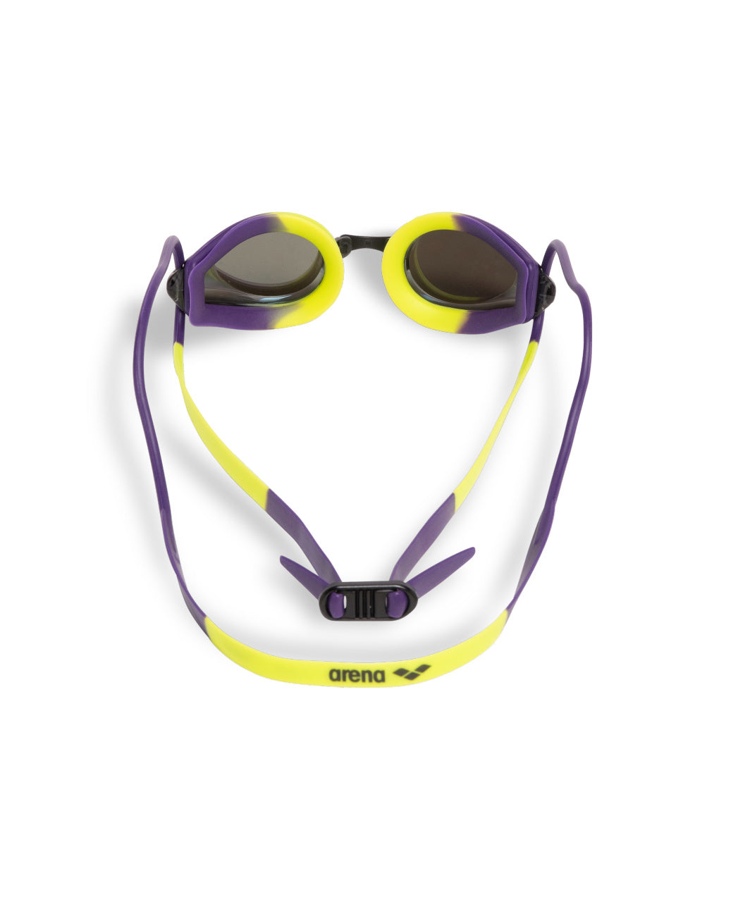 Arena Unisex Tracks Mirror Racing Goggles - Plum/Lime