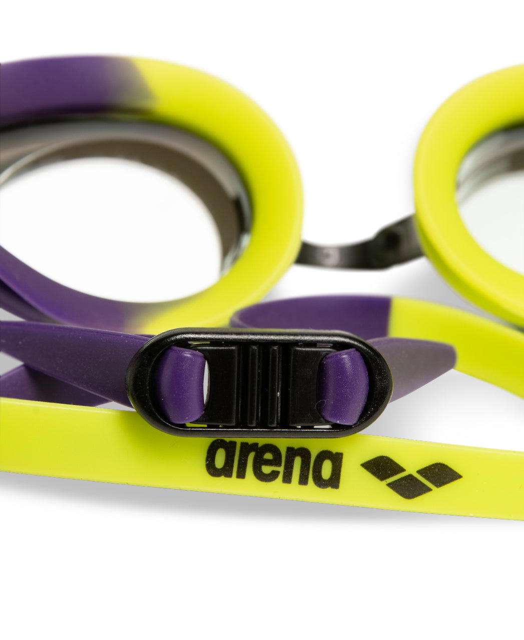 Arena Unisex Tracks Mirror Racing Goggles - Plum/Lime