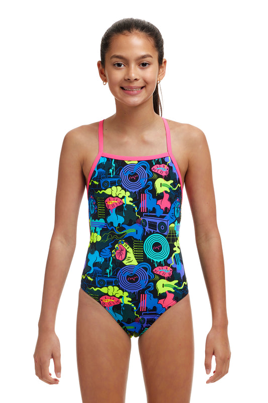 Funkita Girls Poppy Long Strapped In One Piece