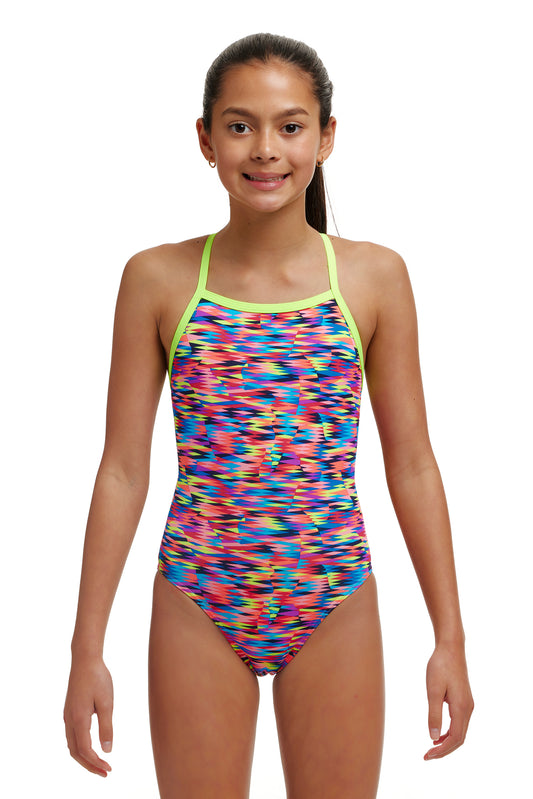 Funkita Girls Go Gammon Tie Me Tight One Piece