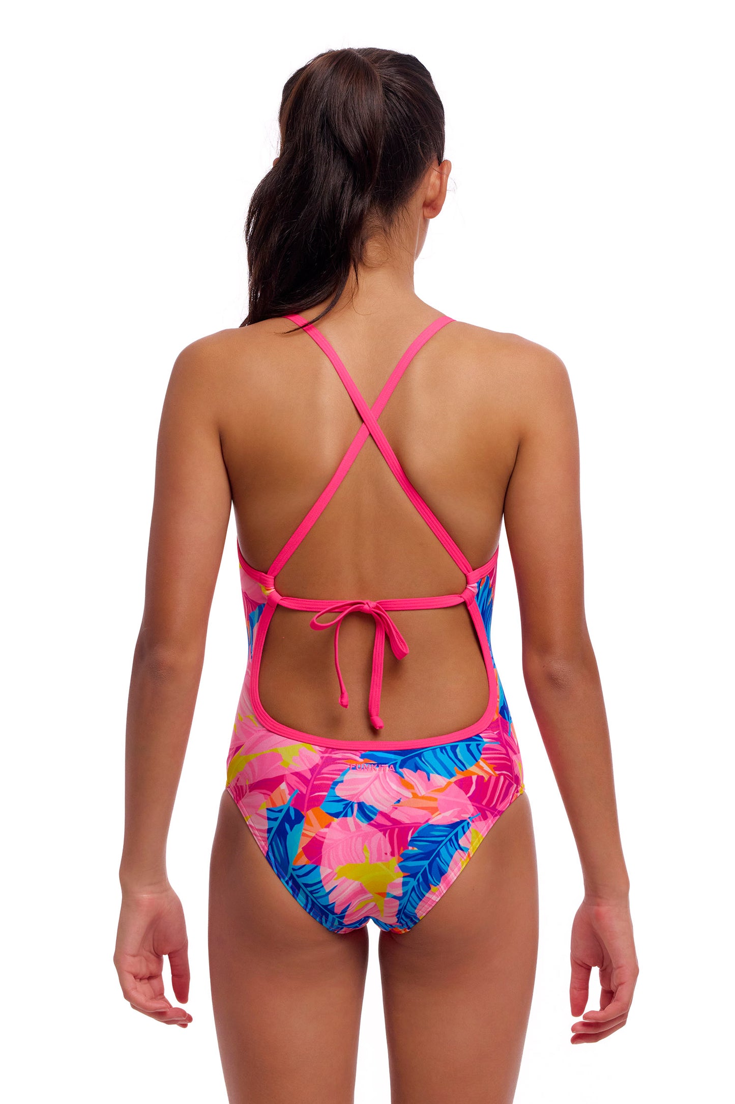 Funkita Girls Just Jungle Tie Me Tight One Piece - All4Swim