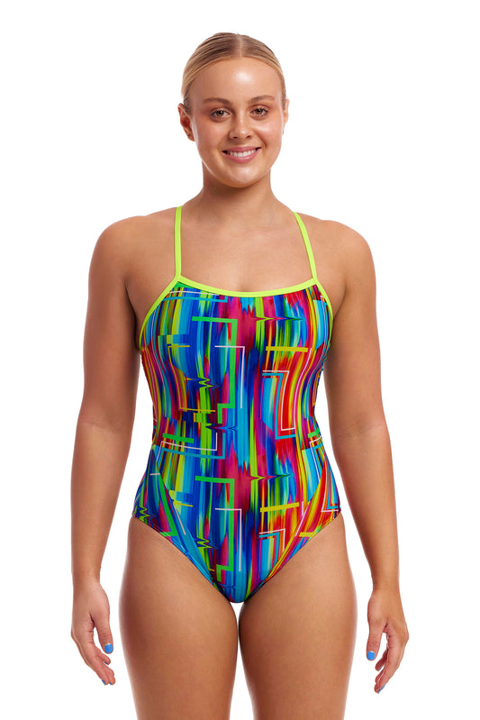 Funkita Women's The Glitch Swim Secure One Piece