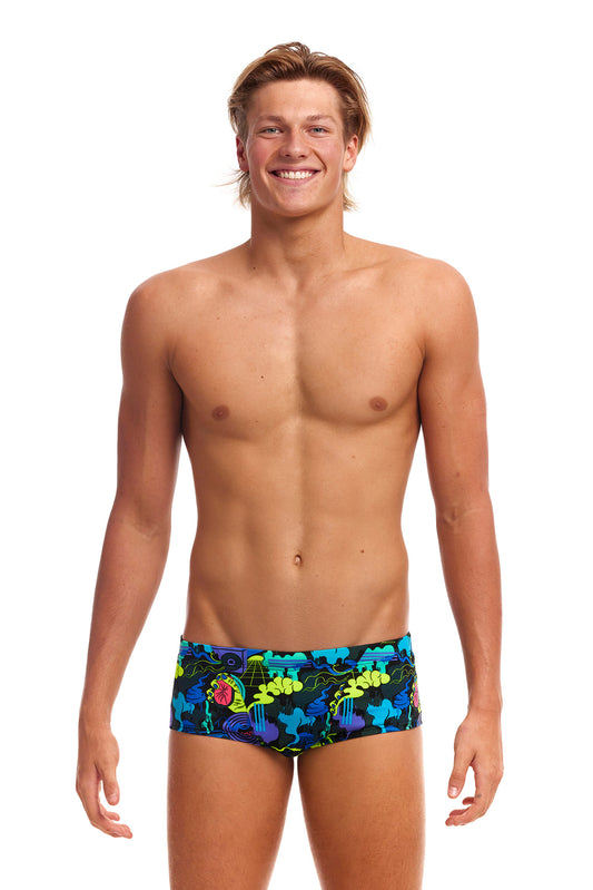 Funky Trunks Men's Poppy Long Classic Trunk