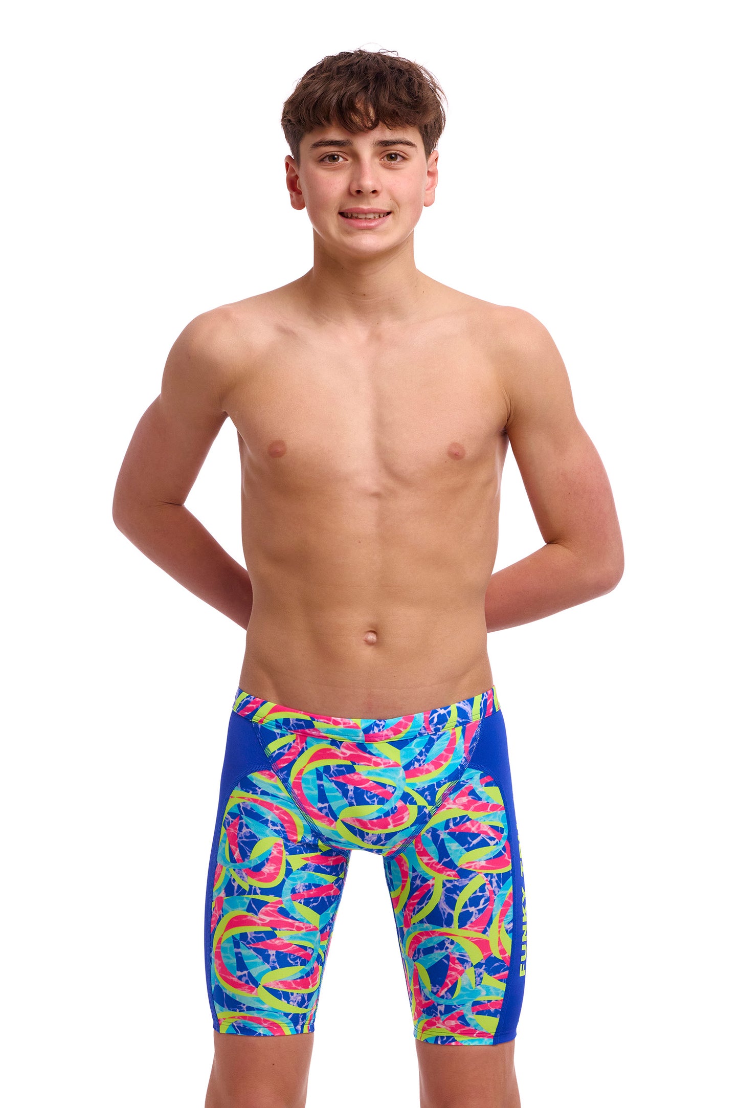 Funky Trunks Boys Choppy Waters Training Jammers