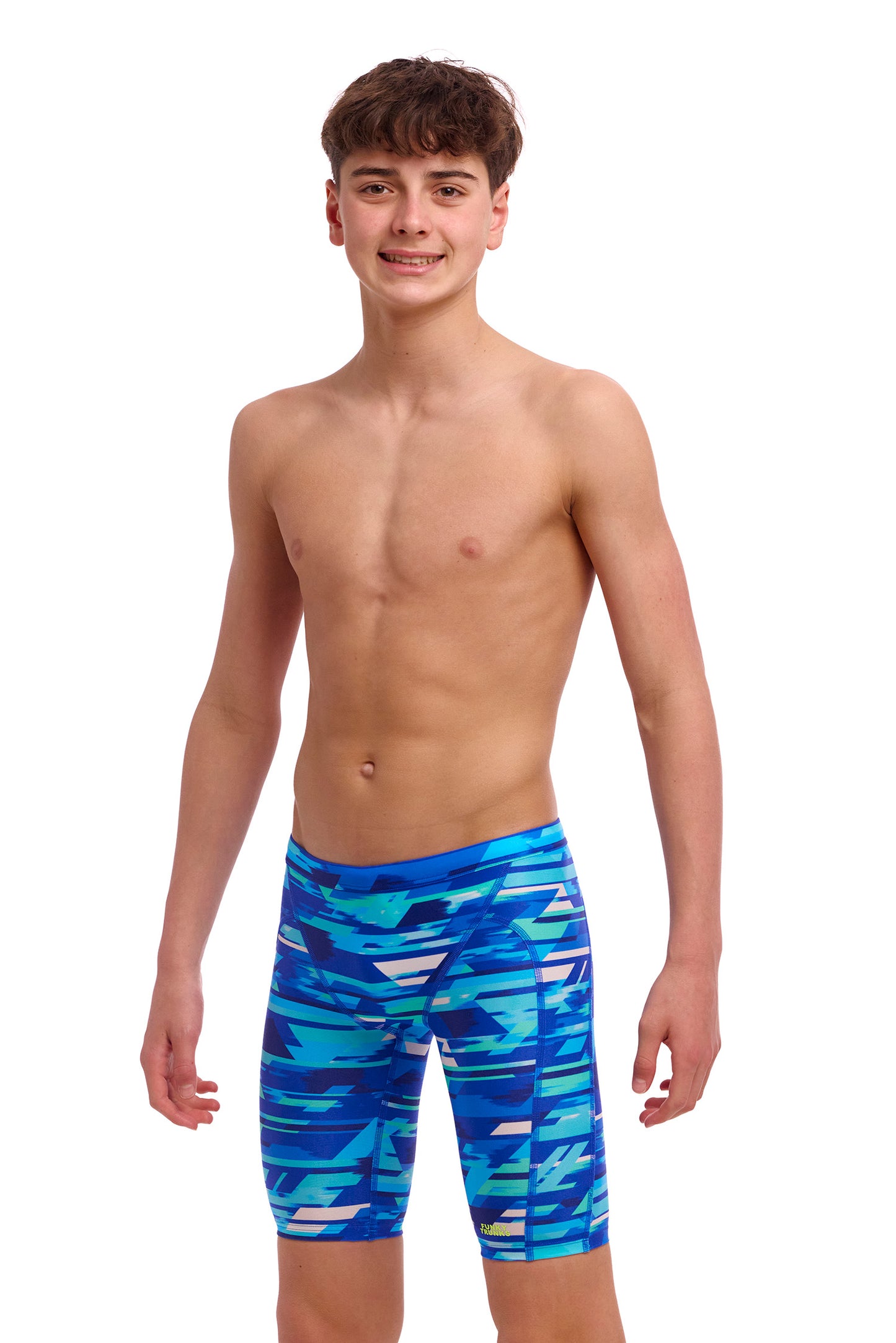 Funky Trunks Boys Pace Racer Training Jammers