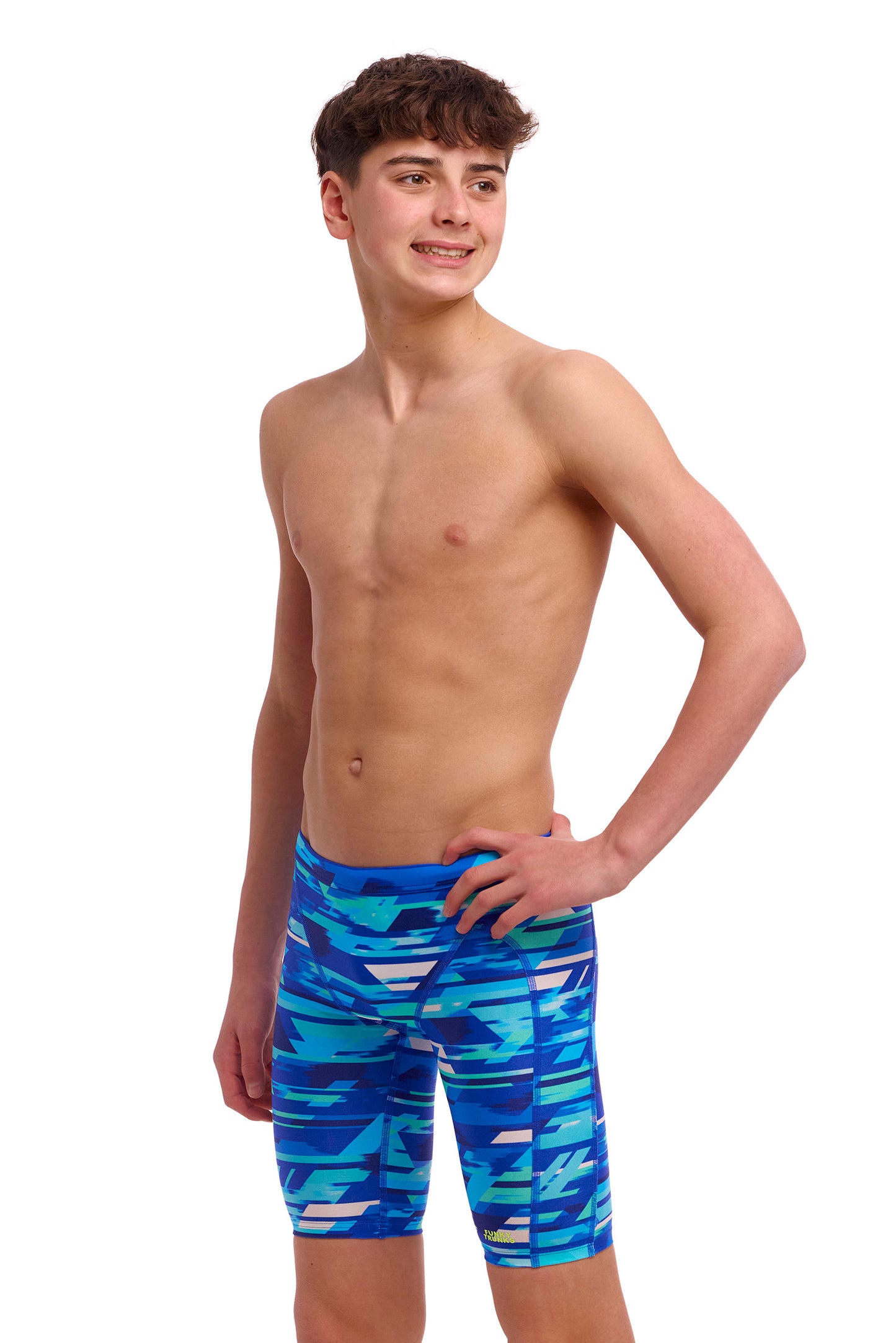 Funky Trunks Boys Pace Racer Training Jammers