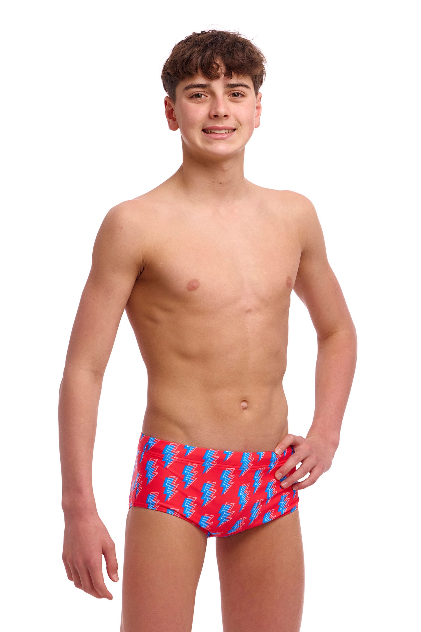 Funky Trunks Boys Hot Volt Sidewinder Trunks