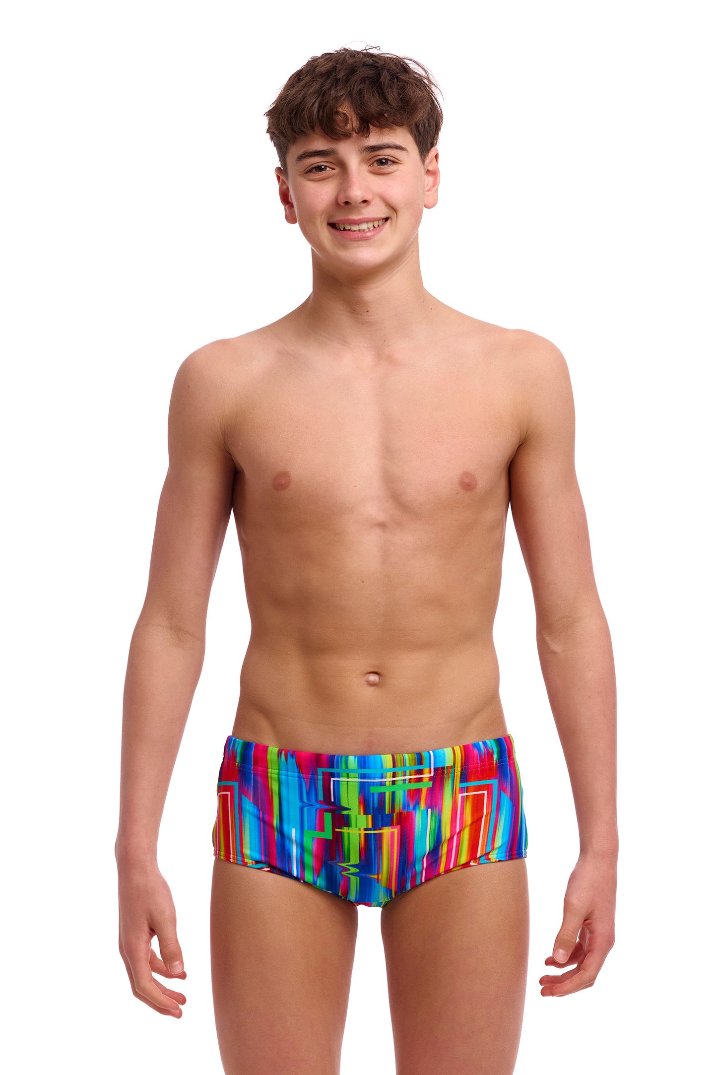 Funky Trunks Boy's The Glitch Sidewinder Trunks