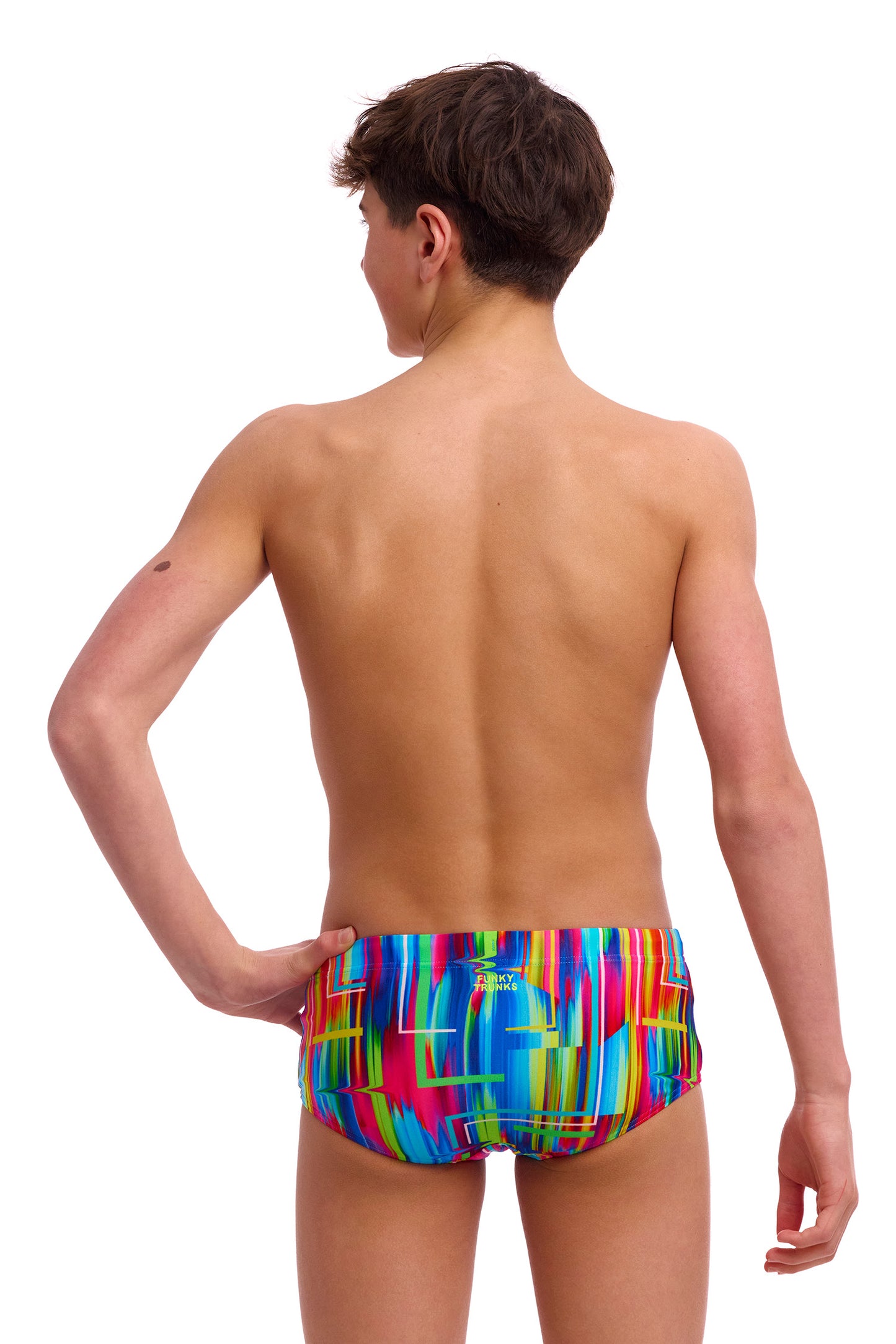 Funky Trunks Boy's The Glitch Sidewinder Trunks