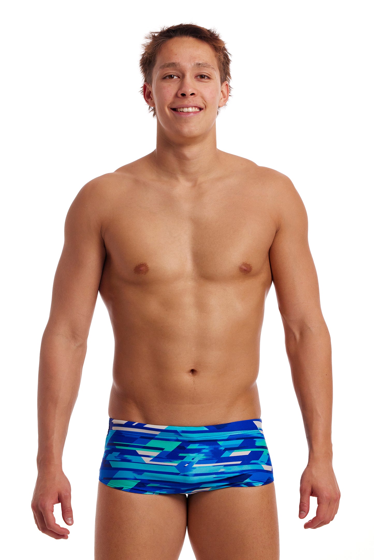 Funky Trunks Men's Pace Racer Sidewinder Trunks - All4Swim