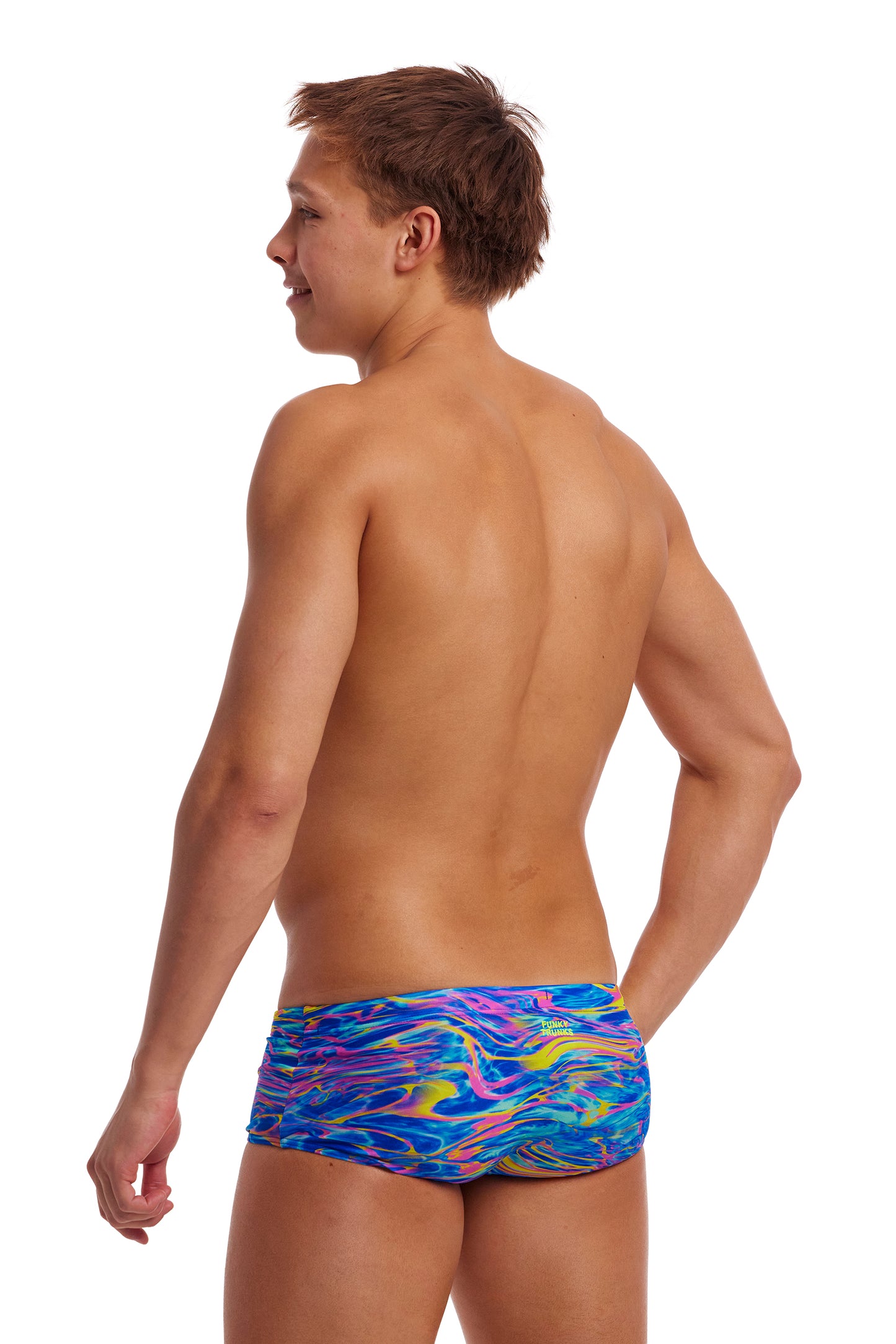 Funky Trunks Men's Stir Crazy Sidewinder Trunks - All4Swim